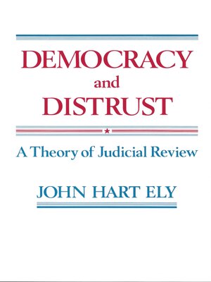 cover image of Democracy and Distrust